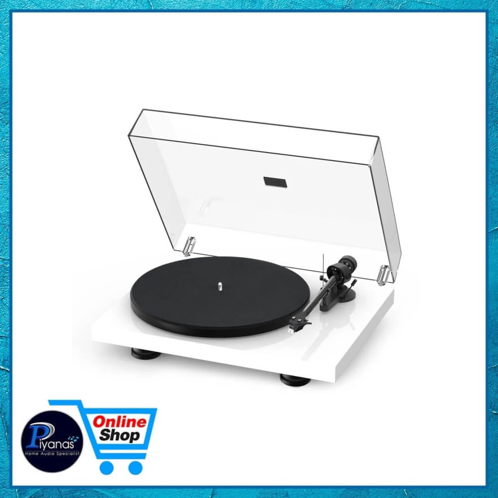 เครื่องเล่นแผ่นเสียง PROJECT : DEBUT CARBON EVO (พร้อมหัวเข็ม ORTOFON รุ่น 2M RED) (HIGH GLOSS WHITE)